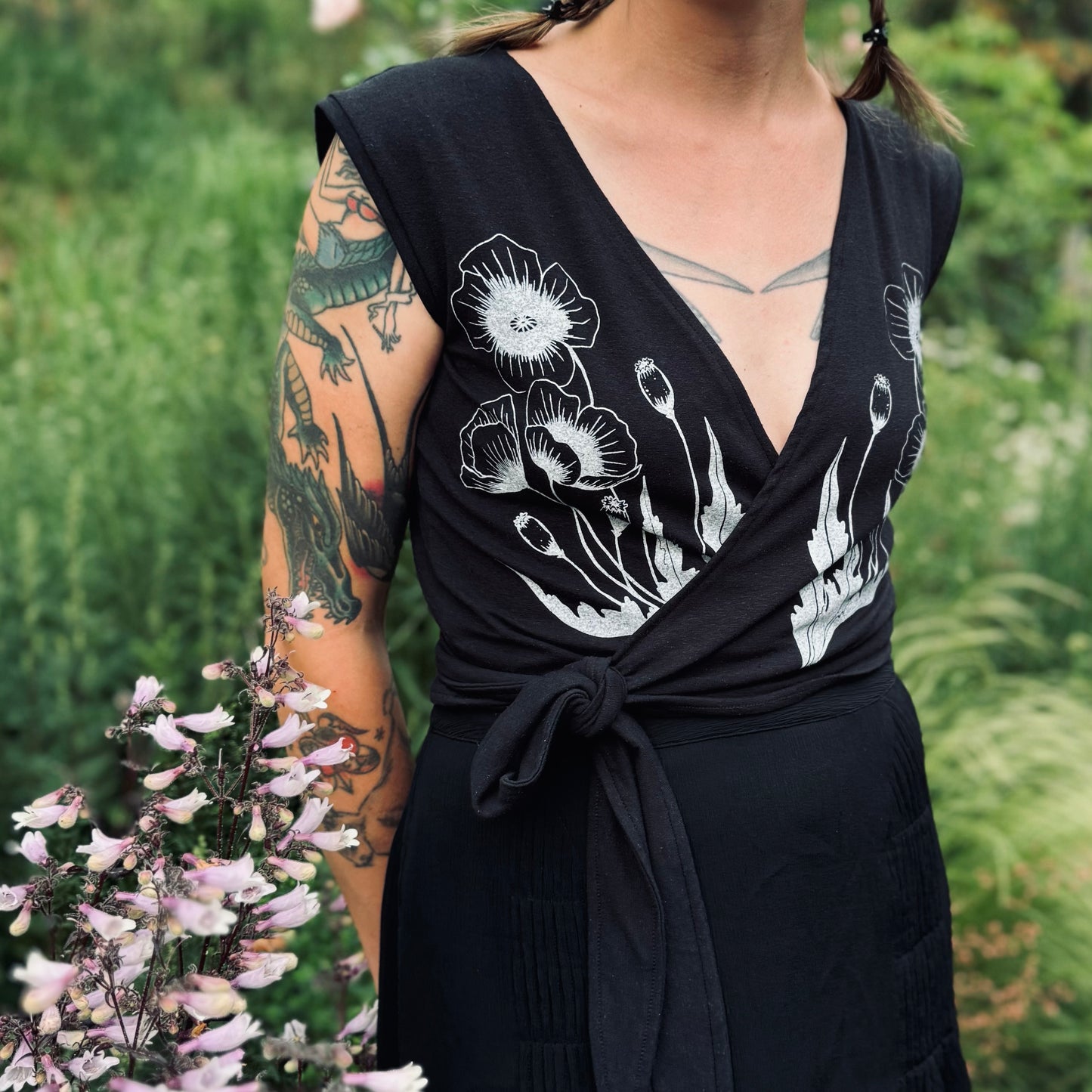Poppy Wrap Top