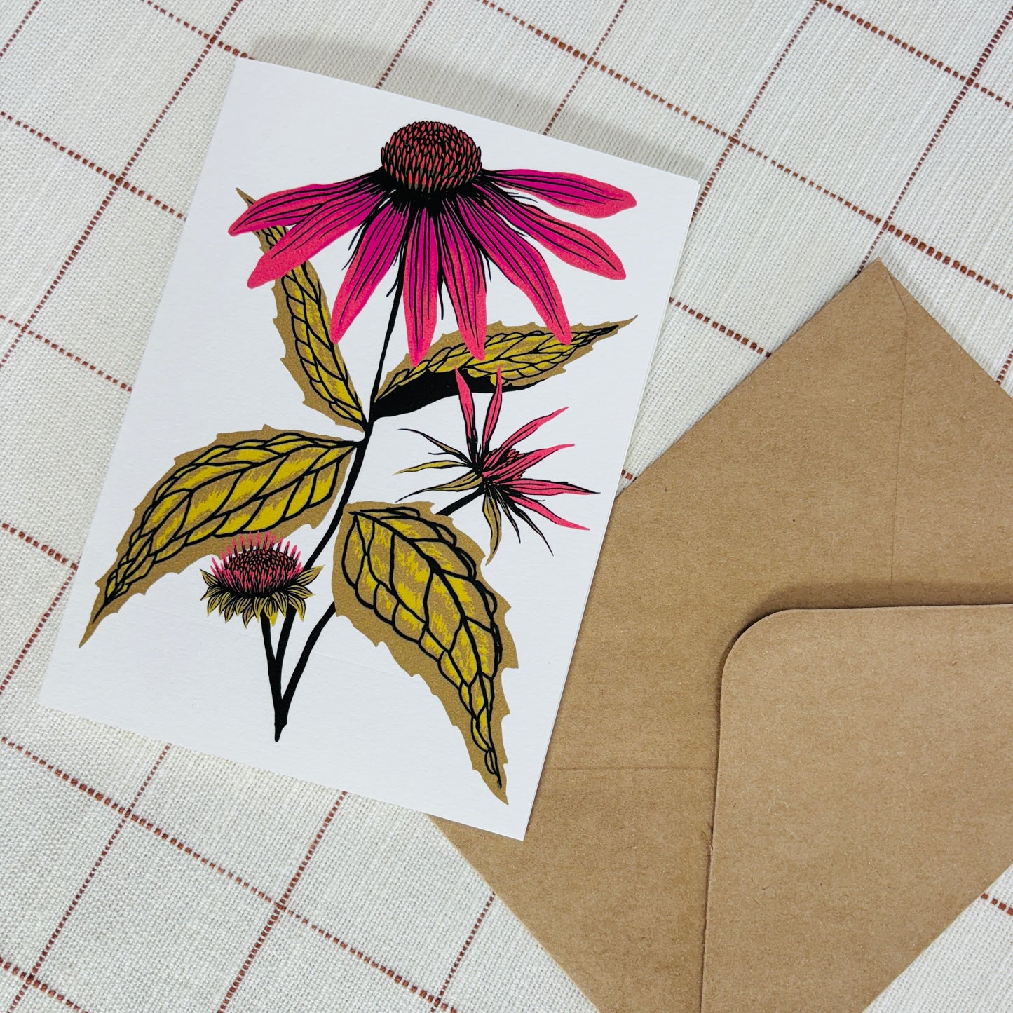 Echinacea Purpurea 5x7 Card