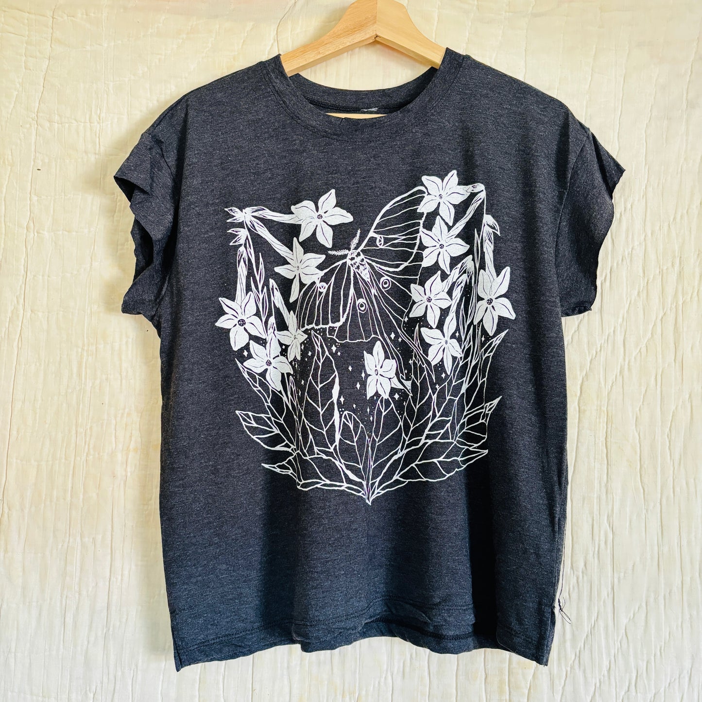 Triblend Night Blooms Tee