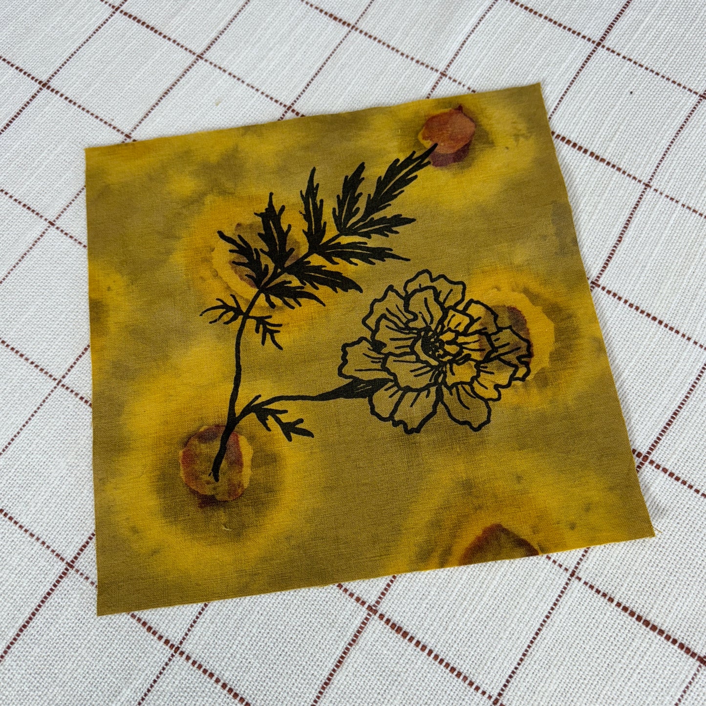 Marigold 7x7 Patch