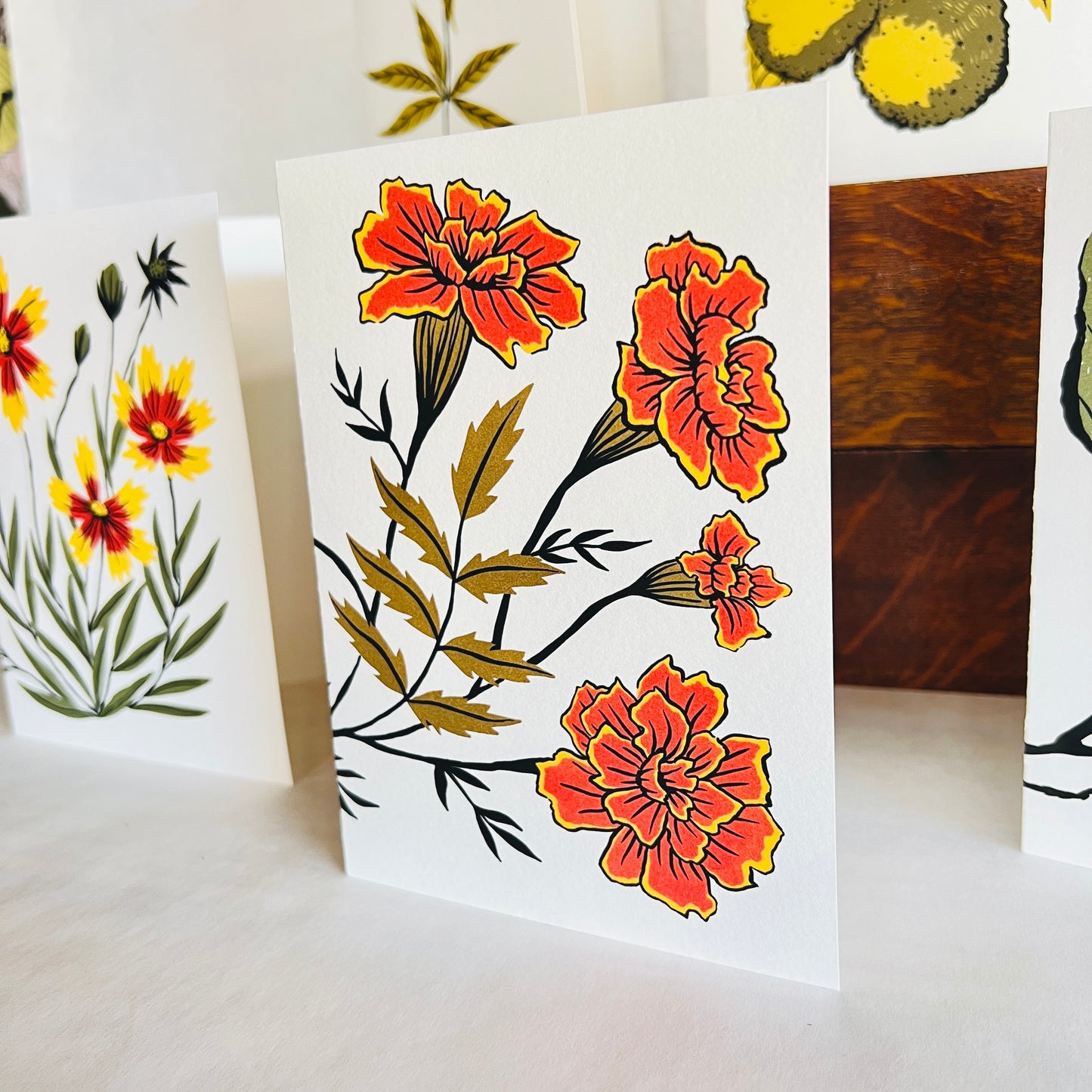 Natural Dye Plant Pen Pal Cards