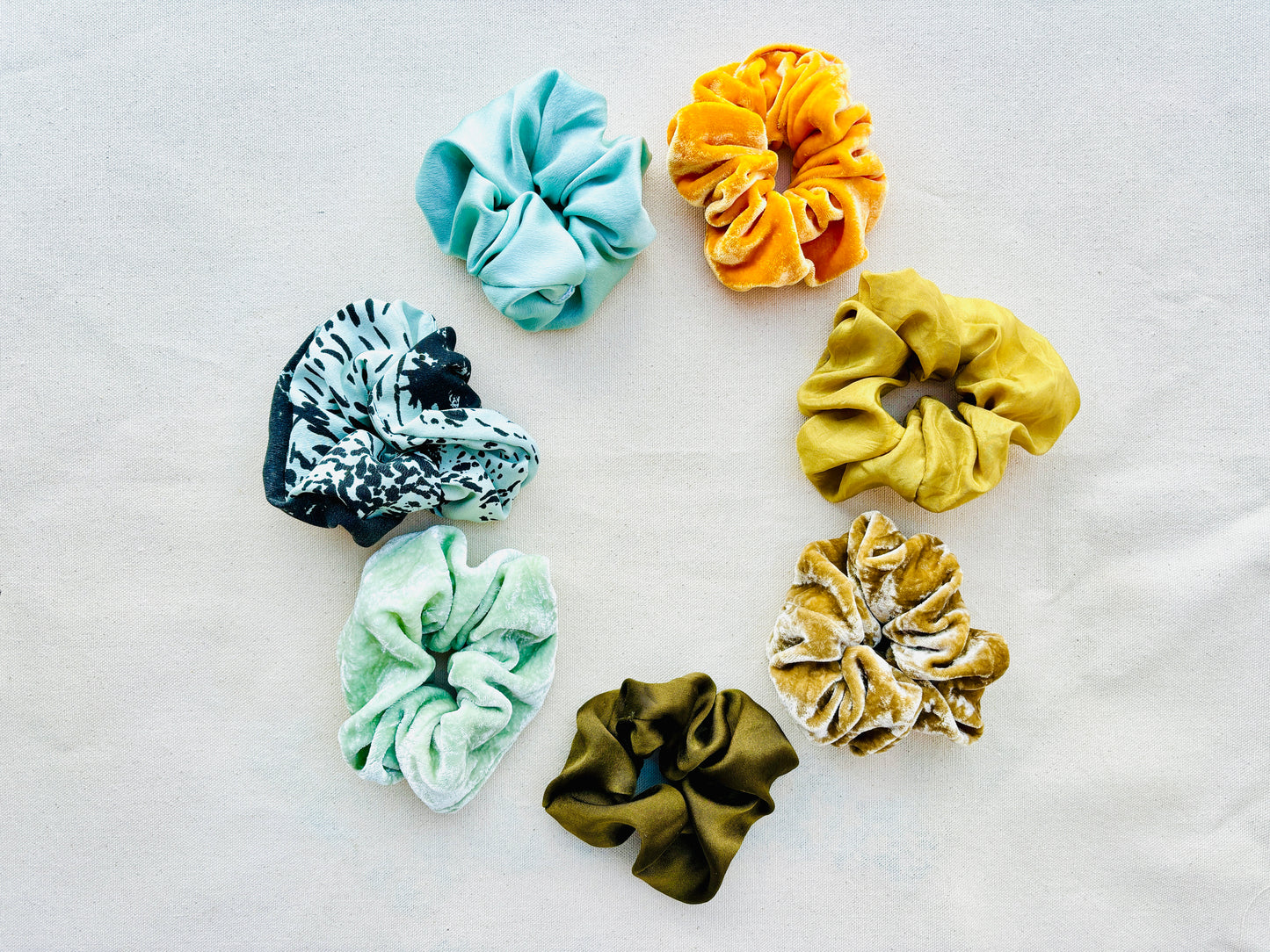 Silk Scrunchies