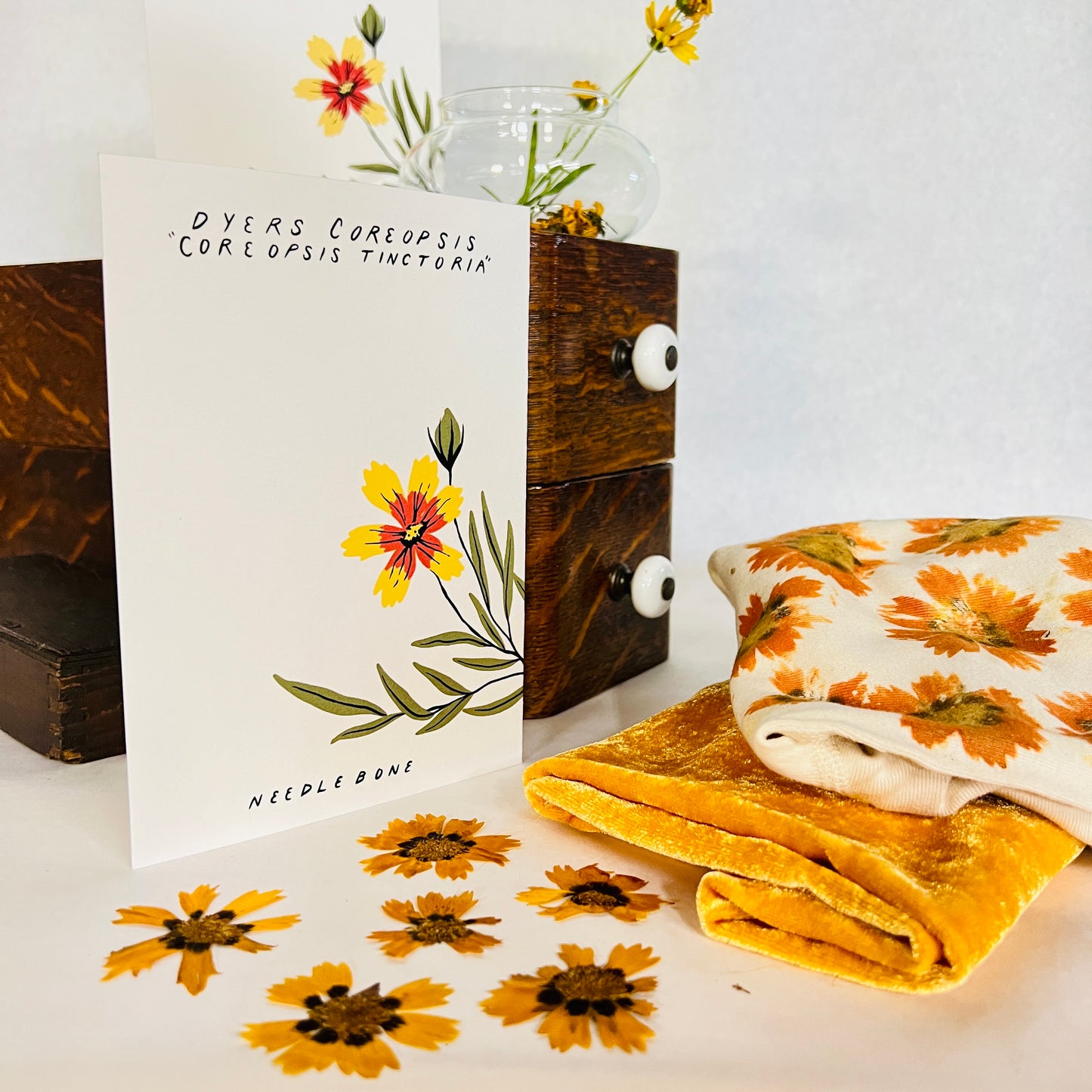 Coreopsis 5x7 Card