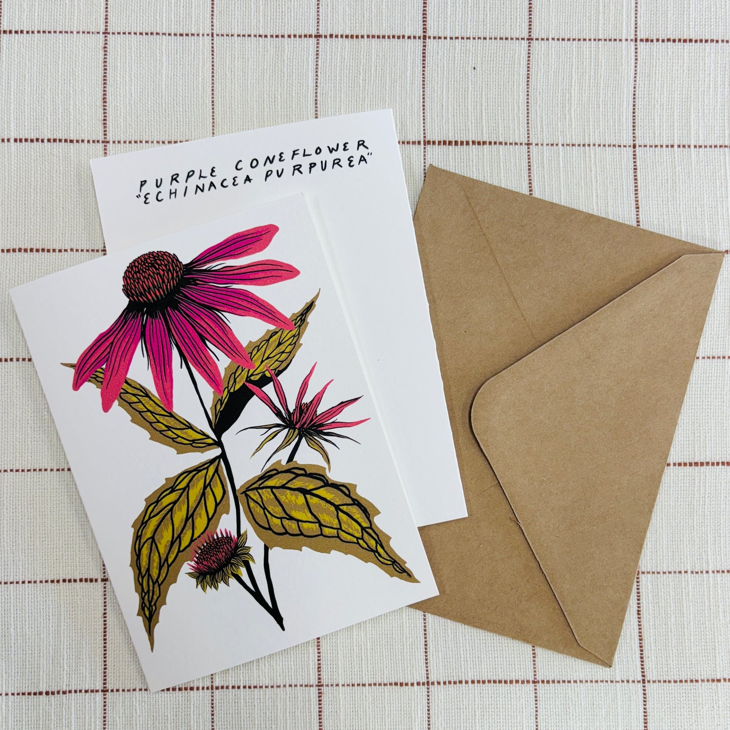 Echinacea Purpurea 5x7 Card