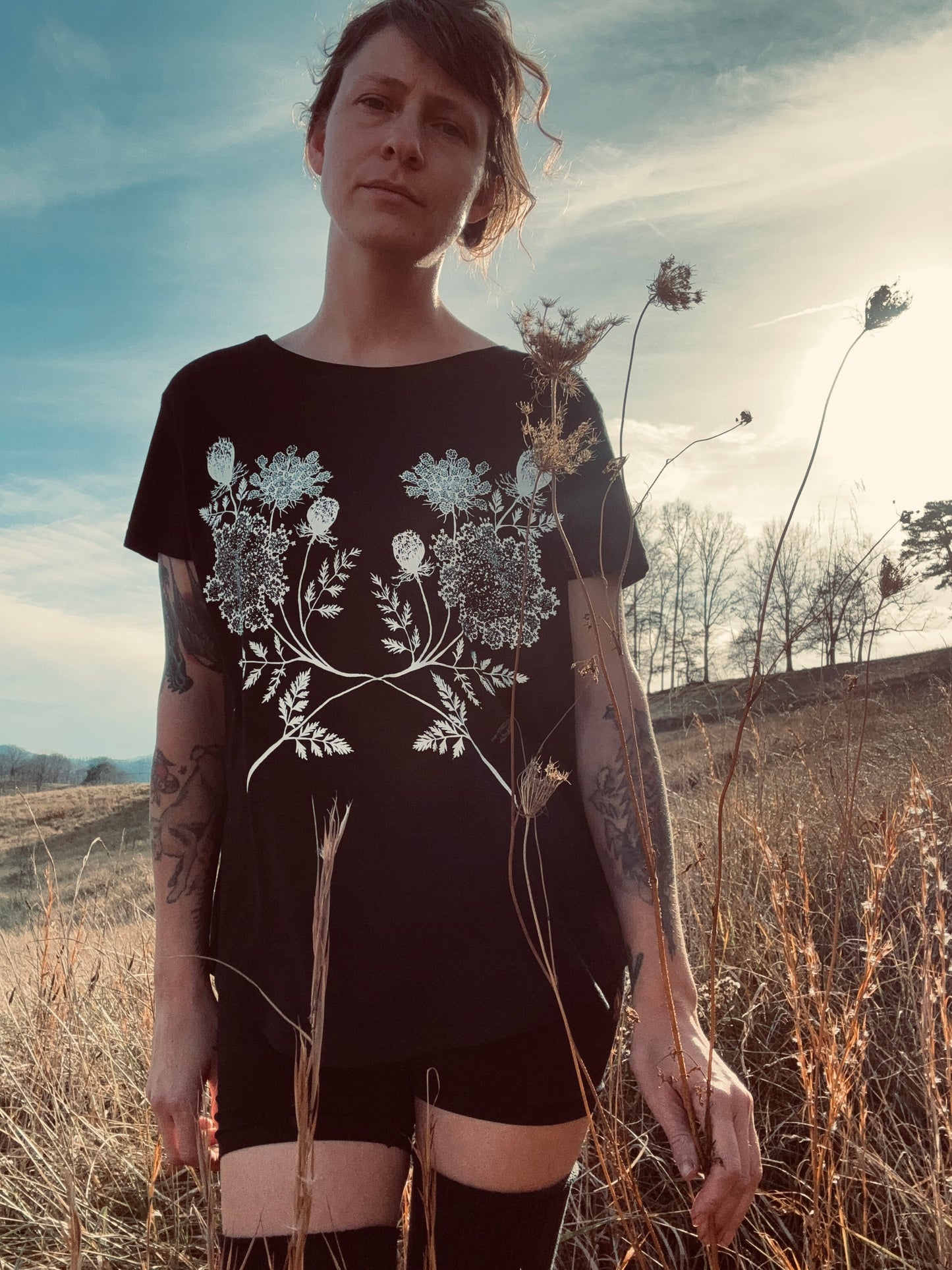 Queen Annes Lace Top