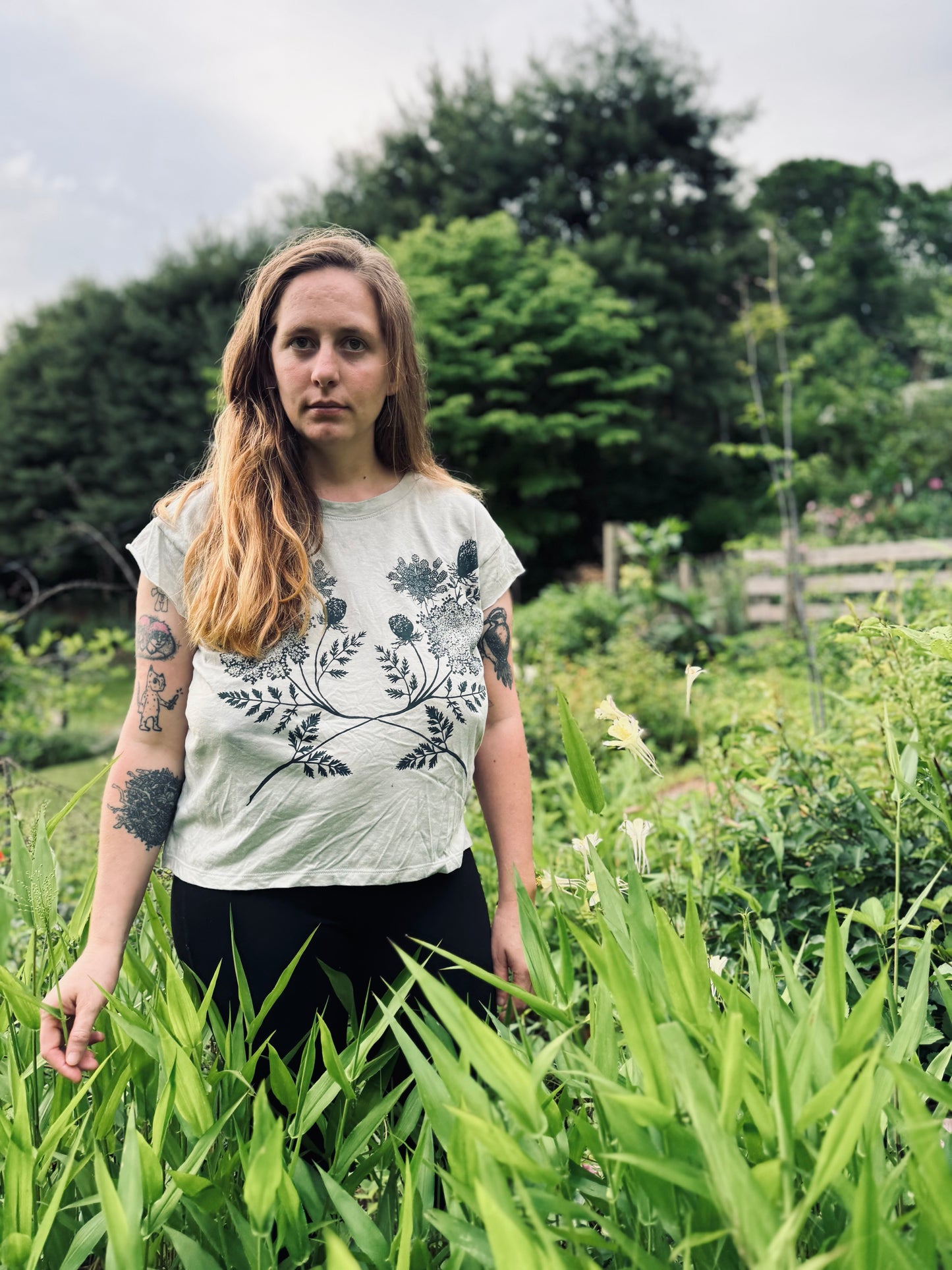 Triblend Queen Annes Lace Tee