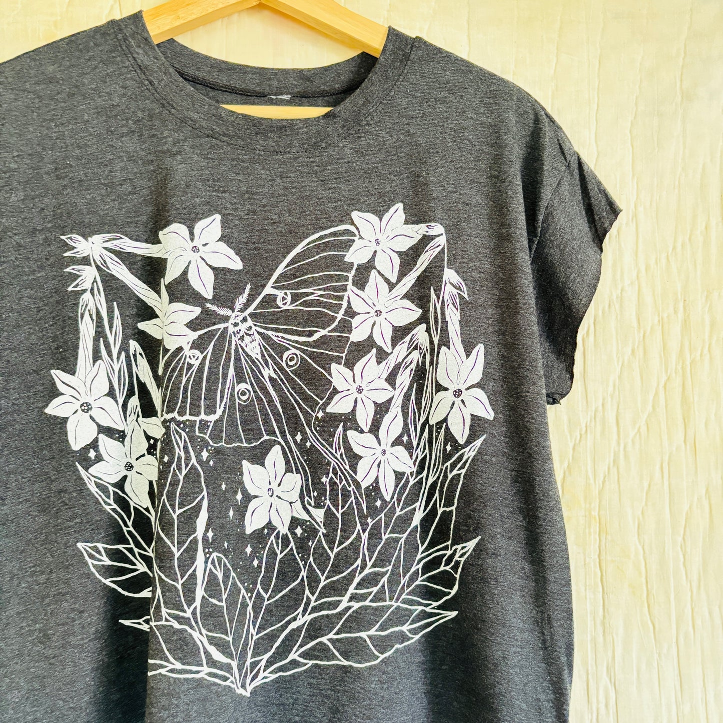 Triblend Night Blooms Tee