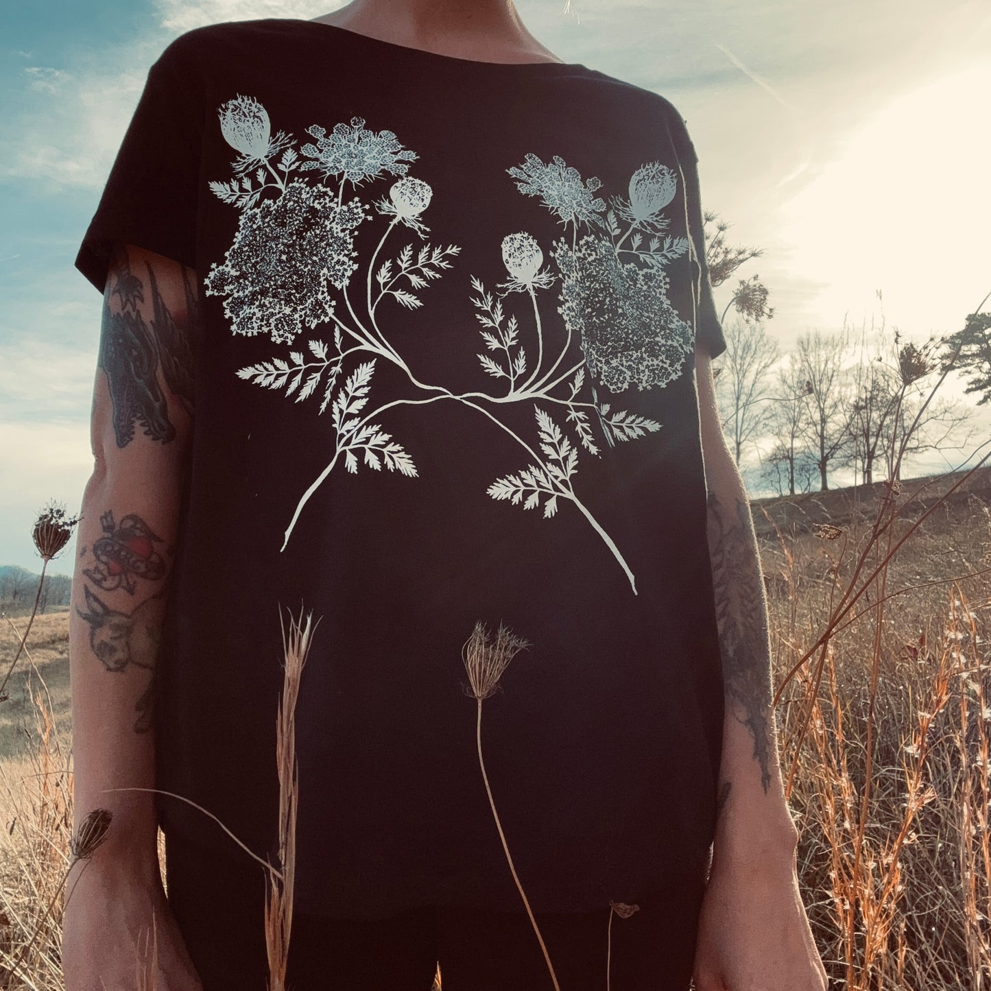 Queen Annes Lace Top