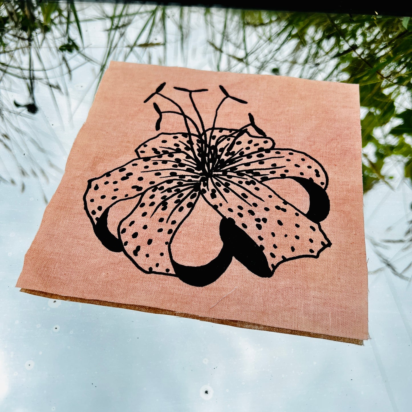 Tiger Lily 7x7 Patch