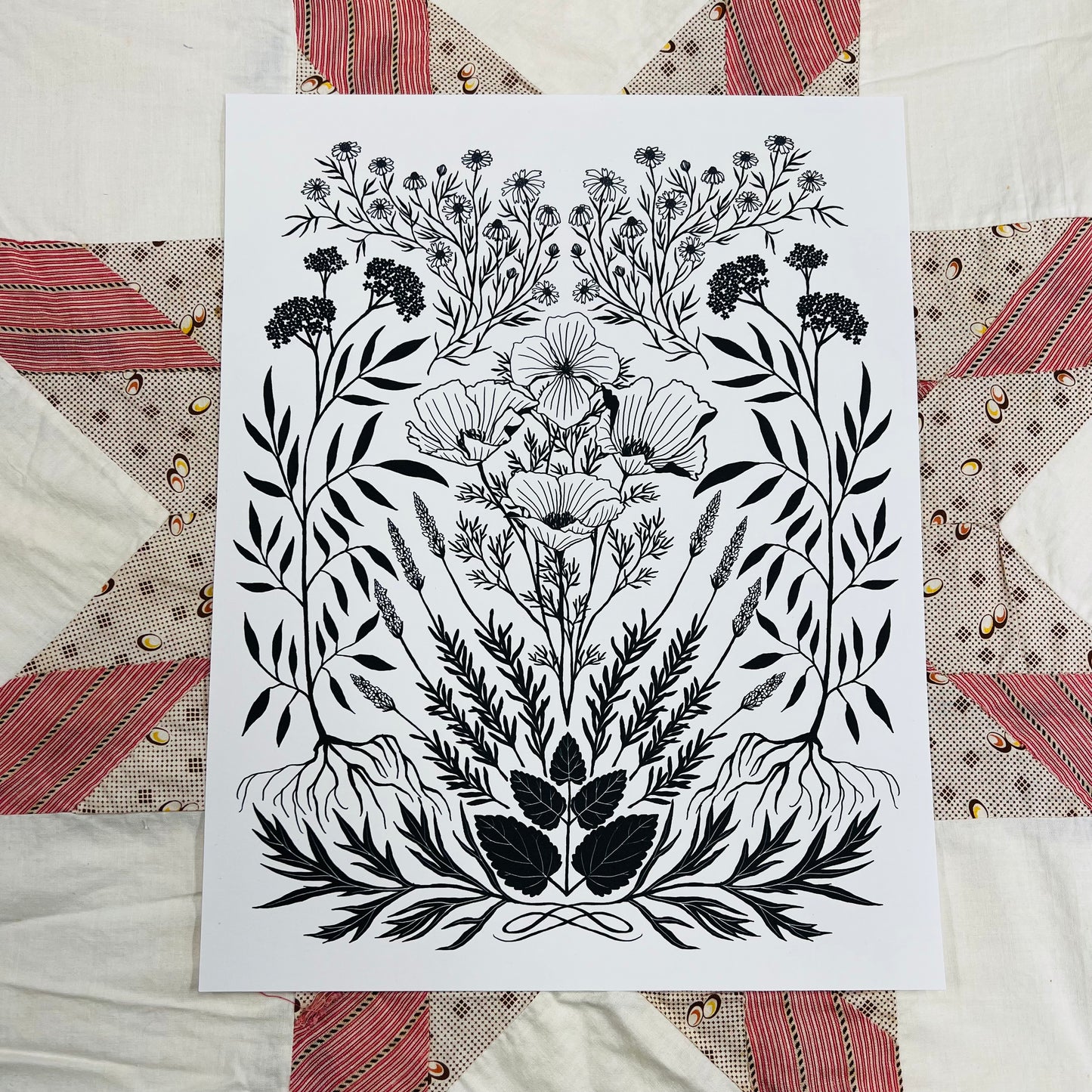 Rest - 14x11 Print