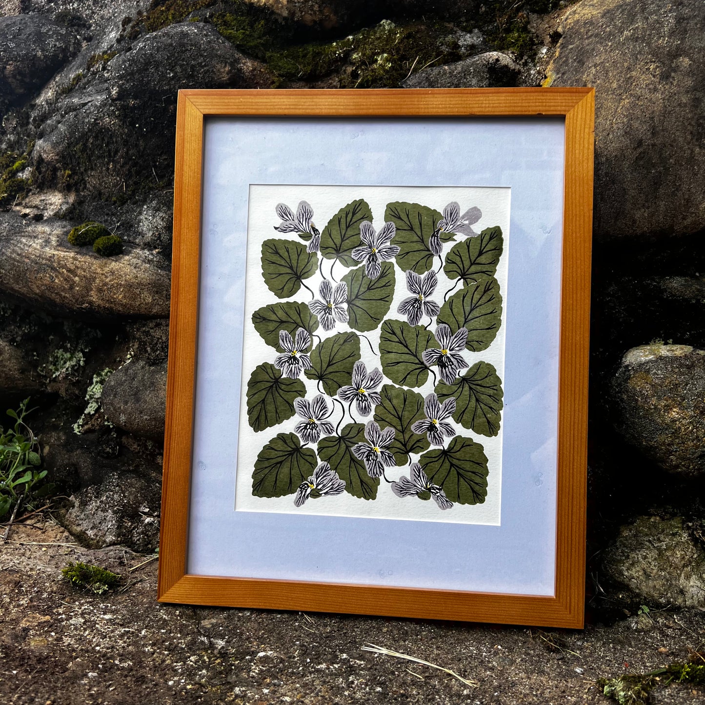 Violet - 8x10 Print