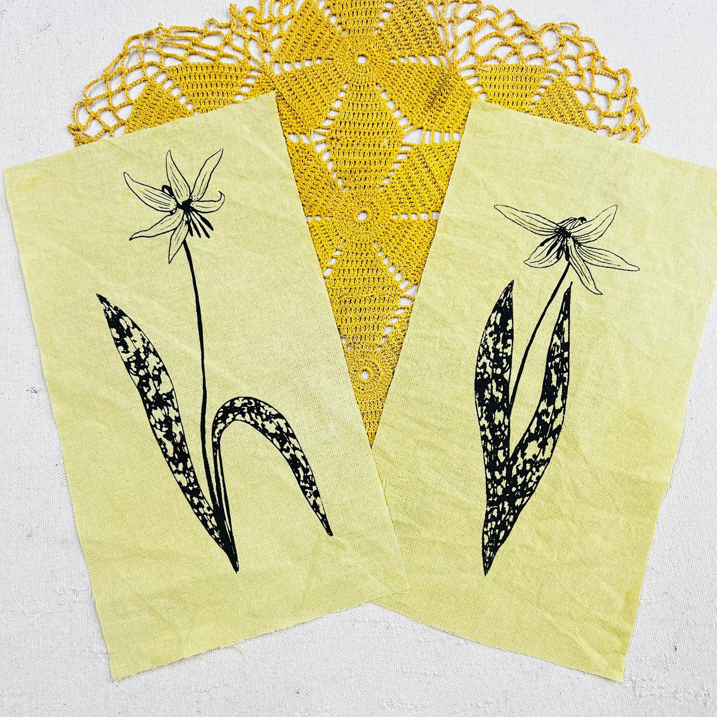 Trout Lily 9x5 Patches