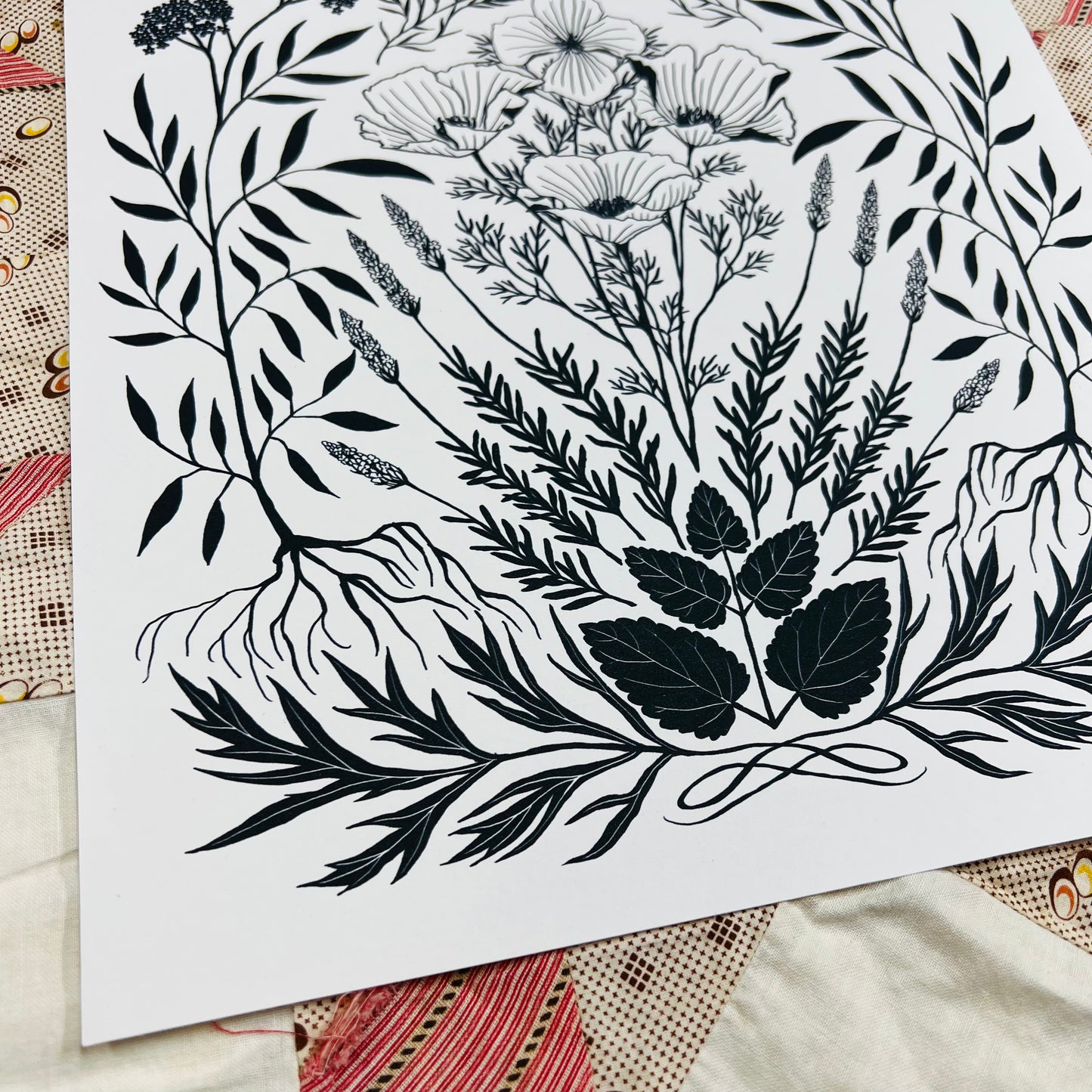 Rest - 14x11 Print