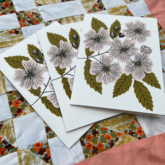 Multiflora Rose - Invasive Pen Pal Cards